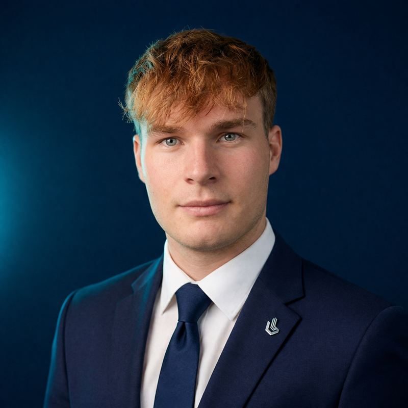Lukas Mumme, Geschäftsführer von Leandesk